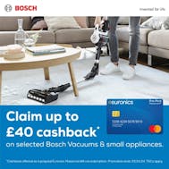 Up to £40 Cashback with Bosch