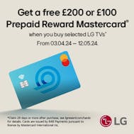 Up To £200 Reward With LG