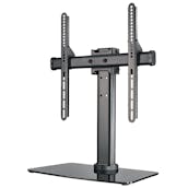 Hama 00108788 Tabletop Pedestal TV Stand in Black for TVs up to 65