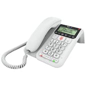 BT 083154 BT Decor 2600 Corded Telephone in White Call Blocker