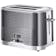 Russell Hobbs 25250 Geo 2 Slice Toaster in Textured Grey - Stainless Steel