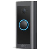 Ring 8VRAGZ-0EU0 Wired Video Doorbell in Black Full HD & Two Way Talk