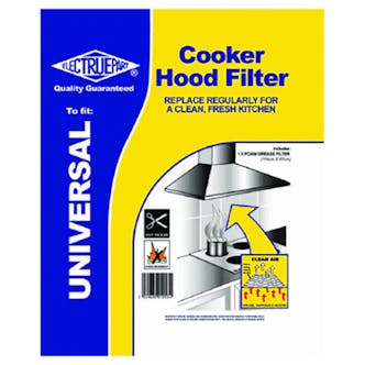 Electruepart ELE901740 Universal Cooker Hood Cut To Size Grease Filter