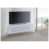 MDA-Design ANTARES-WHT Antares 1400mm Corner TV Cabinet White TVs up to 60''