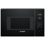 Bosch BFL524MB0B Series 6 Built-in Microwave Oven in Black 800W 20 Litre
