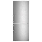Liebherr CBNSDC765I 75cm NoFrost Fridge Freezer in SmartSteel 1.85m C Rated