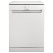 Indesit D2FHK26 60cm Dishwasher in White 14 Place Setting E Rated