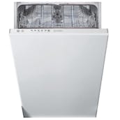 Indesit DI9E2B10UK 45cm Fully Integrated Slimline Dishwasher 9 Place F
