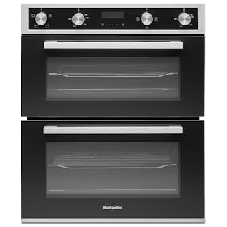 Montpellier DO3550UB Built Under Electric Double Oven in Black A/A Rated