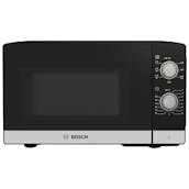 Bosch FEL020MS2B Series 2 Solo Microwave Oven With Grill Black 20L 800W