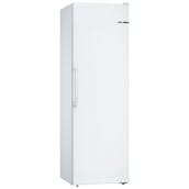Bosch GSN36VWEPG Series 4 60cm Tall No Frost Freezer White 1.86m F Rated