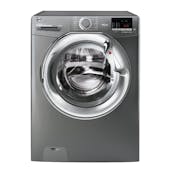 Hoover H3WS4105DACG Washing Machine in Graphite 1400rpm 10kg C Rated Wi-Fi