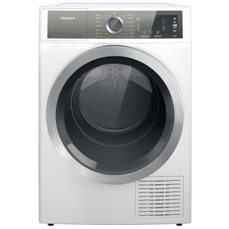 Hotpoint H8D93WBUK 9kg Heat Pump Condenser Dryer in White A++ Rated