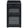Hotpoint HD5V92KCB 50cm Twin Cavity Electric Cooker in Black Ceramic Hob