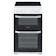 Hotpoint HD5V92KCW 50cm Twin Cavity Electric Cooker in White Ceramic Hob