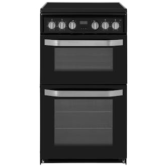 Hotpoint HD5V93CCB 50cm Double Oven Electric Cooker in Black Ceramic Hob