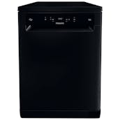 Hotpoint HFC3C26WCBUK 60cm Dishwasher in Black 14 Place Setting E Rated