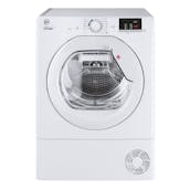 Hoover HLEH9A2DE 9kg Heat Pump Condenser Dryer in White A++ Rated Wi-Fi