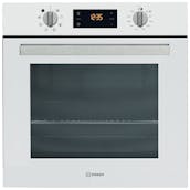 Indesit IFW6340WH Built-In Electric Single Oven in White 66L
