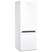 Indesit LI6S2EW 60cm Fridge Freezer in White 1.59m E Rated 197/75L
