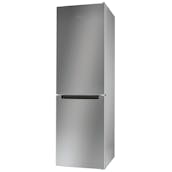 Indesit LI8S2ES 60cm Fridge Freezer in Silver 1.89m E Rated 228/111L