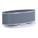 MDA-Design LUNA-GREY Luna Oval Shape TV Cabinet in Grey Slate