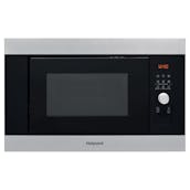 Hotpoint MF25GIXH Built-In Microwave Oven & Grill in St/Steel 900W 25L