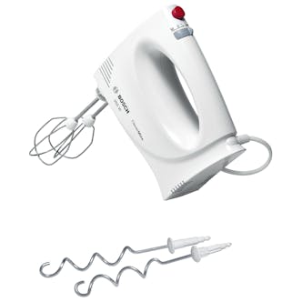 Bosch MFQ3030GB Hand Mixer in White & Red 350W