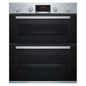 Bosch NBS533BS0B Series 4 Built Under Electric Double Oven in St/Steel