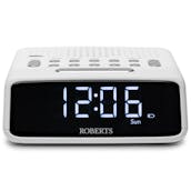 Roberts ORTUSFMW Ortus FM Dual Alarm Clock Radio in Black