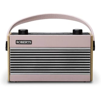 Roberts RAMBLERBTSDP Rambler BT Stereo Dab+ Radio in Dusky Pink Bluetooth