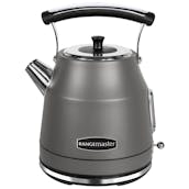 Rangemaster RMCLDK201GY Classic Traditional Cordless Kettle 1.7L in Grey