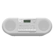Panasonic RX-D550E-W Portable Stereo CD System in White FM Bluetooth & USB
