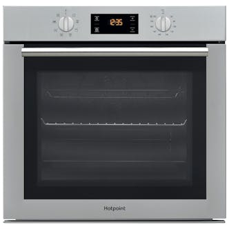 Hotpoint SAEU4544TCIX Built-In Electric Single Oven in Inox 71L