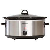 Daewo SDA1788GE 6.5 Litre Slow Cooker in Stainless Steel