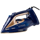 Tower T22008BLG 2-in-1 Cord-Cordless Steam Iron in Blue and Gold