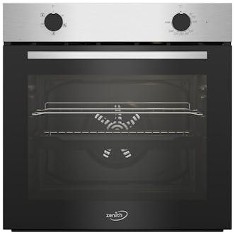 Zenith ZEF600X Built-In Electric Single Oven in Black 66L A Rated