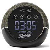 Roberts ZENPLUS-BK Zen Plus DAB+ Clock Radio in Black Device Charging