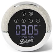 Roberts ZENPLUS-W Zen Plus DAB+ Clock Radio in White Device Charging