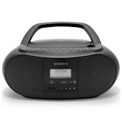 Roberts ZOOMBOX4BK Portable DAB Radio with CD Player SD & USB in Black