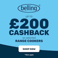 Up To £200 Cashback With Belling