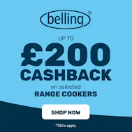 Up To £200 Cashback With Belling