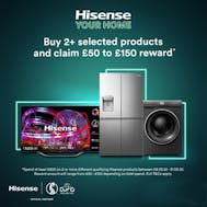 Claim Up To £150 With Hisense!