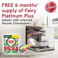 Six Months Free Fairy Platinum Plus With Hoover