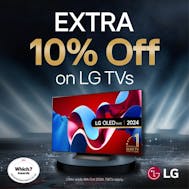 Get An Extra 10 Percent Off With LG