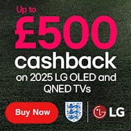 Up To £500 Cashback With LG
