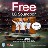 Get A Free Soundbar With LG