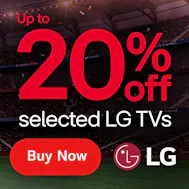 Get Up To An Extra 20 Percent Off With LG