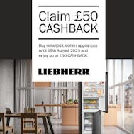 Up To £50 Cashback With Liebherr