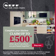Up To £500 Cashback With Neff